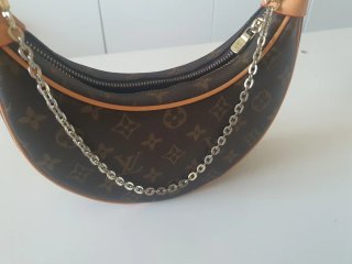 Borsa Louis Vuitton in pelle marrone