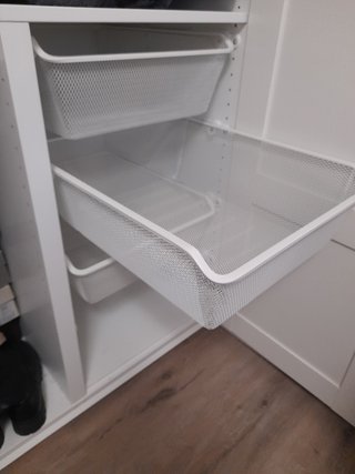 Módulo con cajones Komplement Ikea Metal Blanco