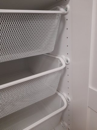 Módulo con cajones Komplement Ikea Metal Blanco