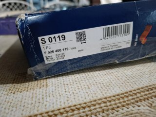 Filtro aria BOSCH F 026 400 119