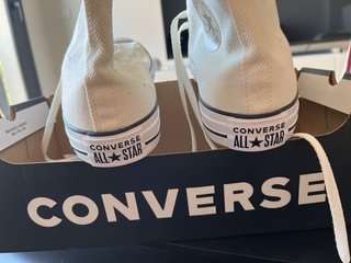 Converse All Star Beige/Blanco Talla 46,6 mens