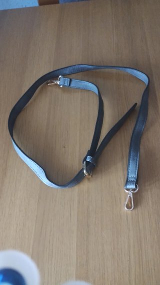 Bandolera para bolso gris marengo