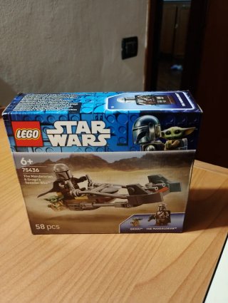 LEGO Star Wars 75436 Mandalorian & Grogu Speeder B