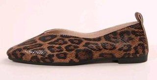 Zapatos planos mujer estampado serpiente número 41