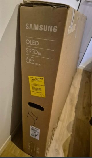 Samsung S95D OLED 65" 4K 144Hz - Como nueva