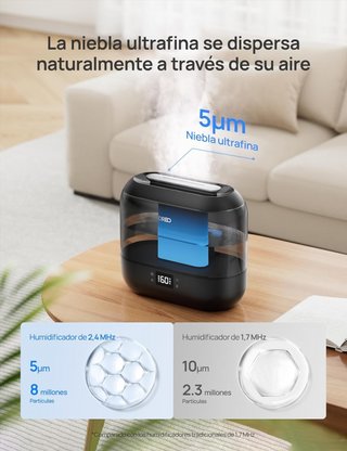 Dreo humidificador inteligente vapor frío 4L
