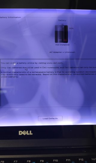2xDell E7250 Pantalla Rota Funciona Monitor Extern