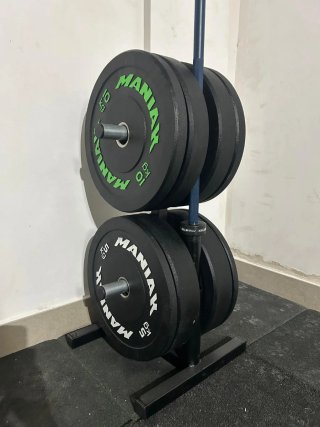 Soporte para discos olimpicos