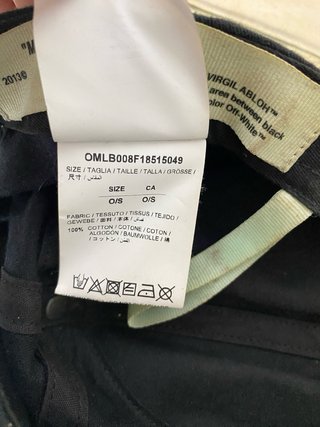 Cappello Off-White Uomo Nero
