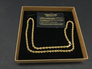 E741042-0 CADENA ORO 18K 30CM