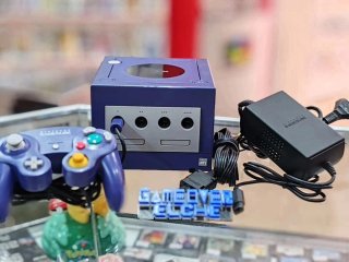 Consola Nintendo GameCube Azul y Negra