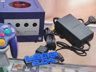 Consola Nintendo GameCube Azul y Negra