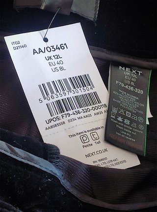 Pantalones acampanados de terciopelo