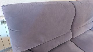 Sofá Cama azul marino 3 Plazas microfibras