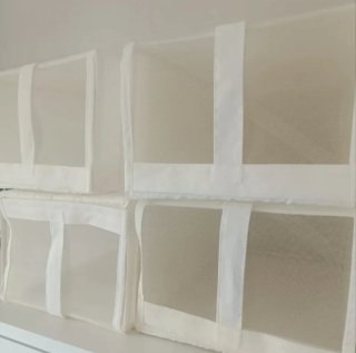 6 Cajas Organizadoras IKEA Blancas
