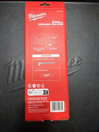 Calibre Vernier Milwaukee 200mm Nuevo