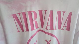 Camiseta Nirvana Tie Dye Talla Única
