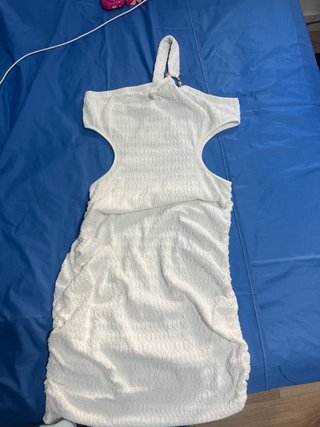 Vestido SHEIN blanco talla única