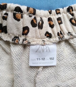 Conjunto Zara Camiseta y Pantalón Corto Talla 11/1