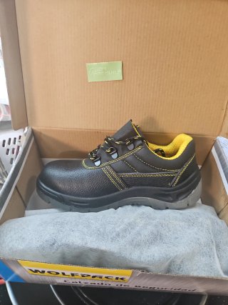 Zapatos de Seguridad Wolfpack Negros y Amarillos