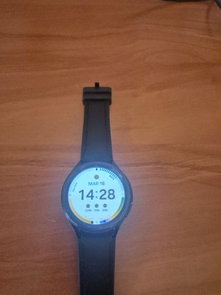Reloj Inteligente Negro y Plateado