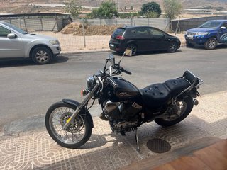Yamaha Virago 535 Negra/Dorada
