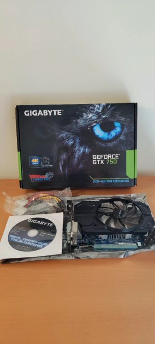 Tarjeta Gráfica Gigabyte GeForce GTX 750 2GB