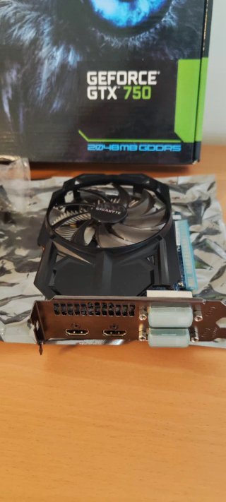 Tarjeta Gráfica Gigabyte GeForce GTX 750 2GB
