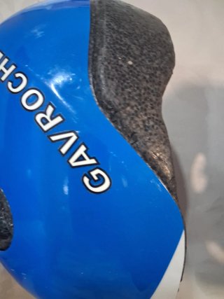 Casco bici niño azul