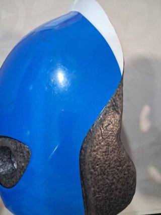 Casco bici niño azul