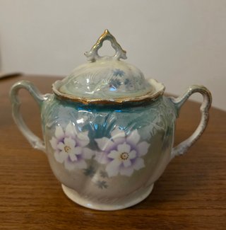 Juego Café Porcelana Silesia Antiguo