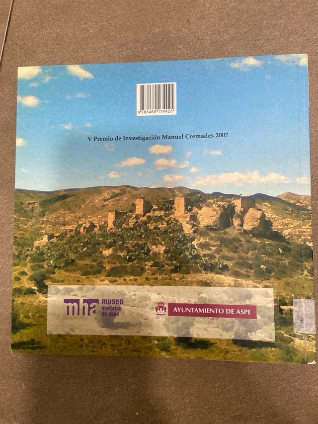 Arqueología en Aspe - poblamiento y territorio