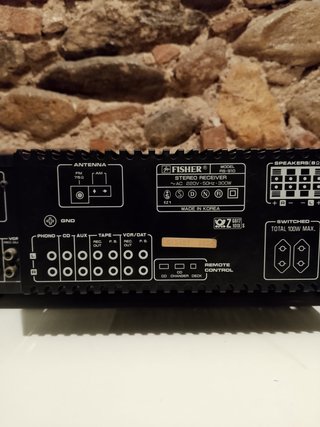 Amplificador / Receptor Fisher  RS-910