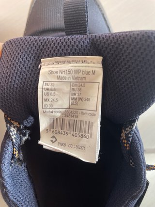 Scarpe trekking Quechua blu