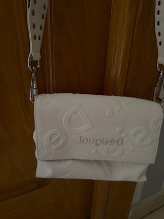Bolso pequeño blanco Desigual
