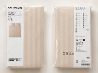Funda nórdica NATTJASMIN beige 240x220