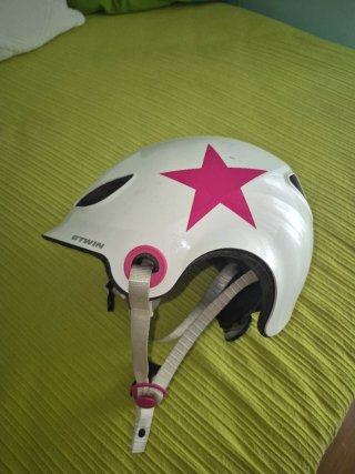 Casco bici niña Talla 52-56 cm