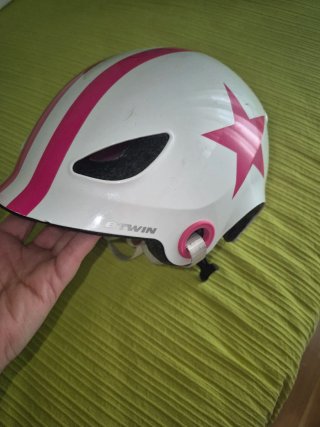 Casco bici niña Talla 52-56 cm