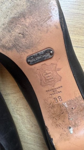 Zapatos de tacón BB negros talla 38
