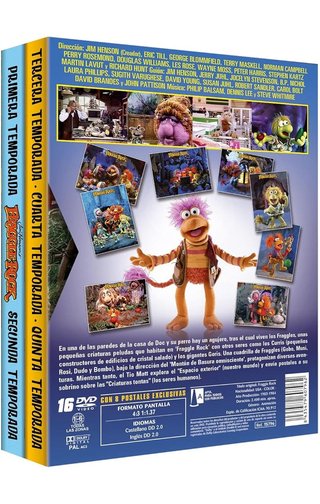 FRAGGLE ROCK Serie Completa Temp 1 a 5 - 16 DVD