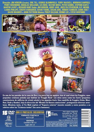 FRAGGLE ROCK Serie Completa Temp 1 a 5 - 16 DVD