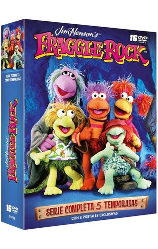 FRAGGLE ROCK Serie Completa Temp 1 a 5 - 16 DVD