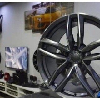 JUEGO DE 4 LLANTAS 18 RS6 ANTRACITA A... rmb134874