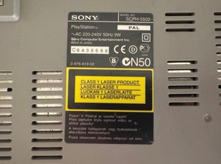 Consola PlayStation 1 PS1 SCPH-5502+Extras/Cables