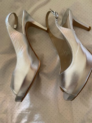 Zapatos de fiesta LODI plateados