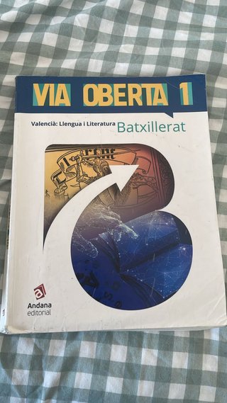 Valencià, llengua i literatura, batxillerat, 1