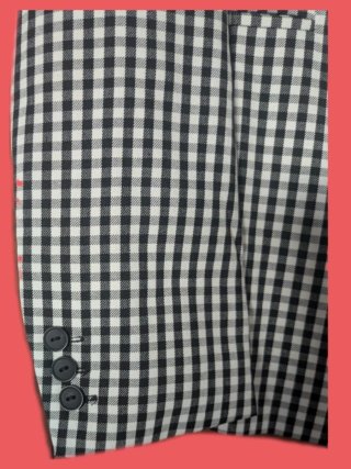 Chaqueta Blazer Stradivarius Vichy T-XS