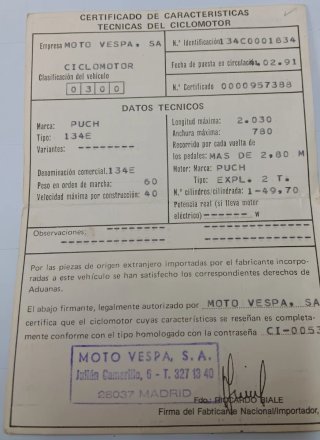 Puch TZX Enduro Moto