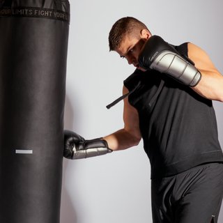 Saco de boxeo kick boxing Outshock 500 negro