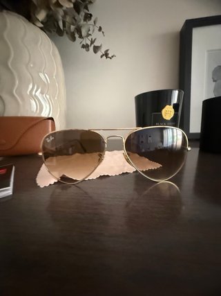 Gafas de Sol Ray-Ban Aviator Doradas